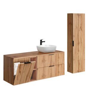 wohnli-moebel-suche-M26115901 Wohnli Möbelsuche - Waschtisch und Hängesäule 2 Schubladen