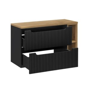 wohnli-moebel-suche-M26115903-1 Schwarz und Holzoptik