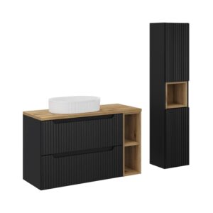 wohnli-moebel-suche-M26115903 Wohnli Möbelsuche - Waschtisch und Hängesäule 2 Schubladen