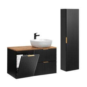 wohnli-moebel-suche-M26115918 Wohnli Möbelsuche - Waschtisch und Hängesäule 2 Schubladen