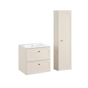 wohnli-moebel-suche-M26115921 Wohnli Möbelsuche - Waschtisch und Hängesäule 2 Schubladen