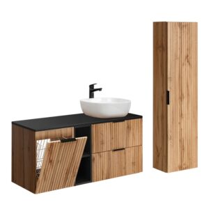 wohnli-moebel-suche-M26115929 Wohnli Möbelsuche - Waschtisch und Hängesäule 2 Schubladen