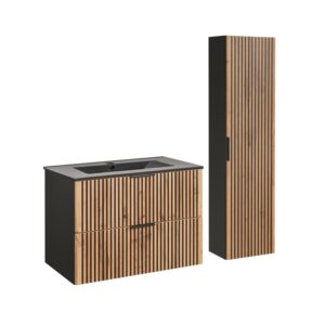 wohnli-moebel-suche-M26115932 Wohnli Möbelsuche - Waschtisch und Hängesäule 2 Schubladen