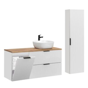 wohnli-moebel-suche-M26115934 Wohnli Möbelsuche - Waschtisch und Hängesäule 2 Schubladen