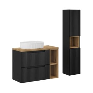 wohnli-moebel-suche-M26115940 Wohnli Möbelsuche - Waschtisch und Hängesäule 2 Schubladen