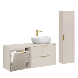 wohnli-moebel-suche-M26115948 Wohnli Möbelsuche - Waschtisch und Hängesäule 2 Schubladen