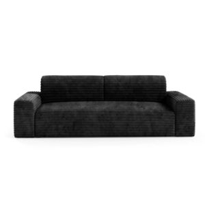 wohnli-moebel-suche-M26117632 Wohnli Möbelsuche - 3-Sitzer-Sofa mit Bettkasten Kiefernholz Schwarz