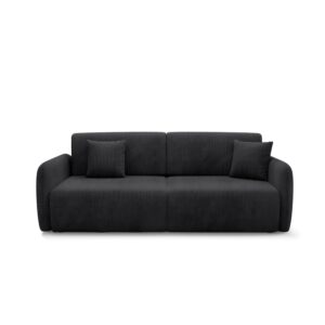 wohnli-moebel-suche-M26117663 Wohnli Möbelsuche - 3-Sitzer-Sofa mit Bettkasten Kiefernholz Schwarz