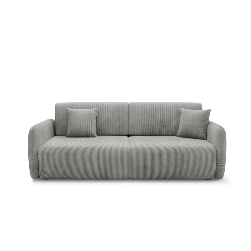 wohnli-moebel-suche-M26117680 Wohnli Möbelsuche - 3-Sitzer-Wende-Ecksofa mit Bettkasten Kiefernholz Hellgrau
