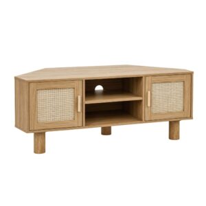 wohnli-moebel-suche-M26119166 Wohnli Möbelsuche - TV-Möbel Holzoptik 120 cm Kunstrattan skandinavisch hellbraun