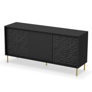 wohnli-moebel-suche-M26119644 Wohnli Möbelsuche - Schwarz-goldenes Designer-Sideboard 155 cm