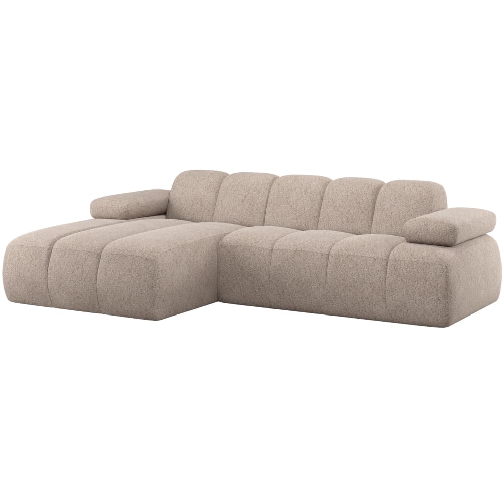 Wohnli Möbelsuche - Ecksofa Links aus Chenillestoff