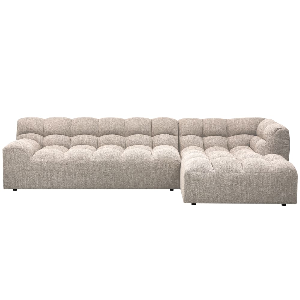 wohnli-moebel-suche-M26121382 Wohnli Möbelsuche - Rechtes Ecksofa mit Ottomane aus gewebtem Stoff