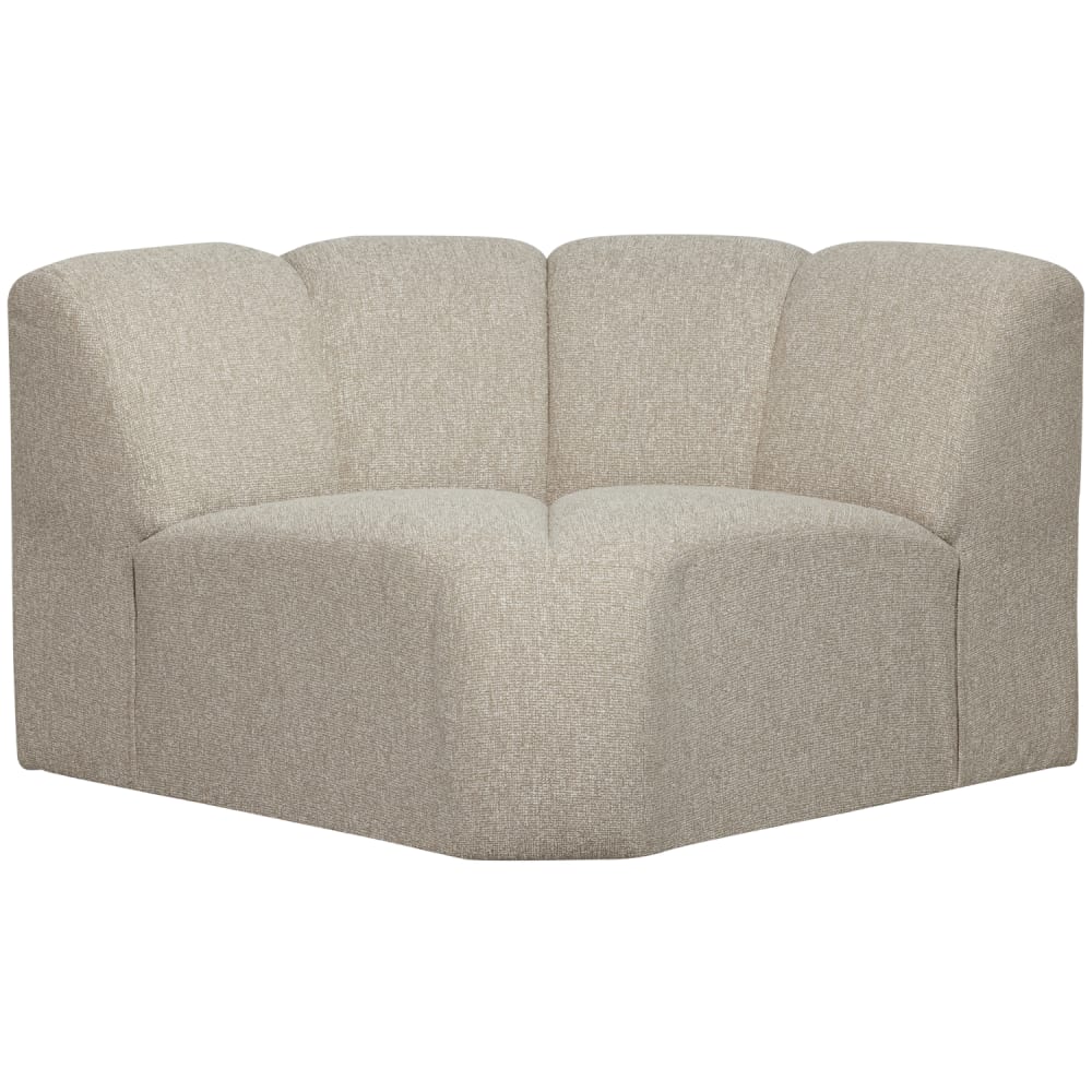Wohnli Möbelsuche - Ecksofa Element aus Boucléstoff
