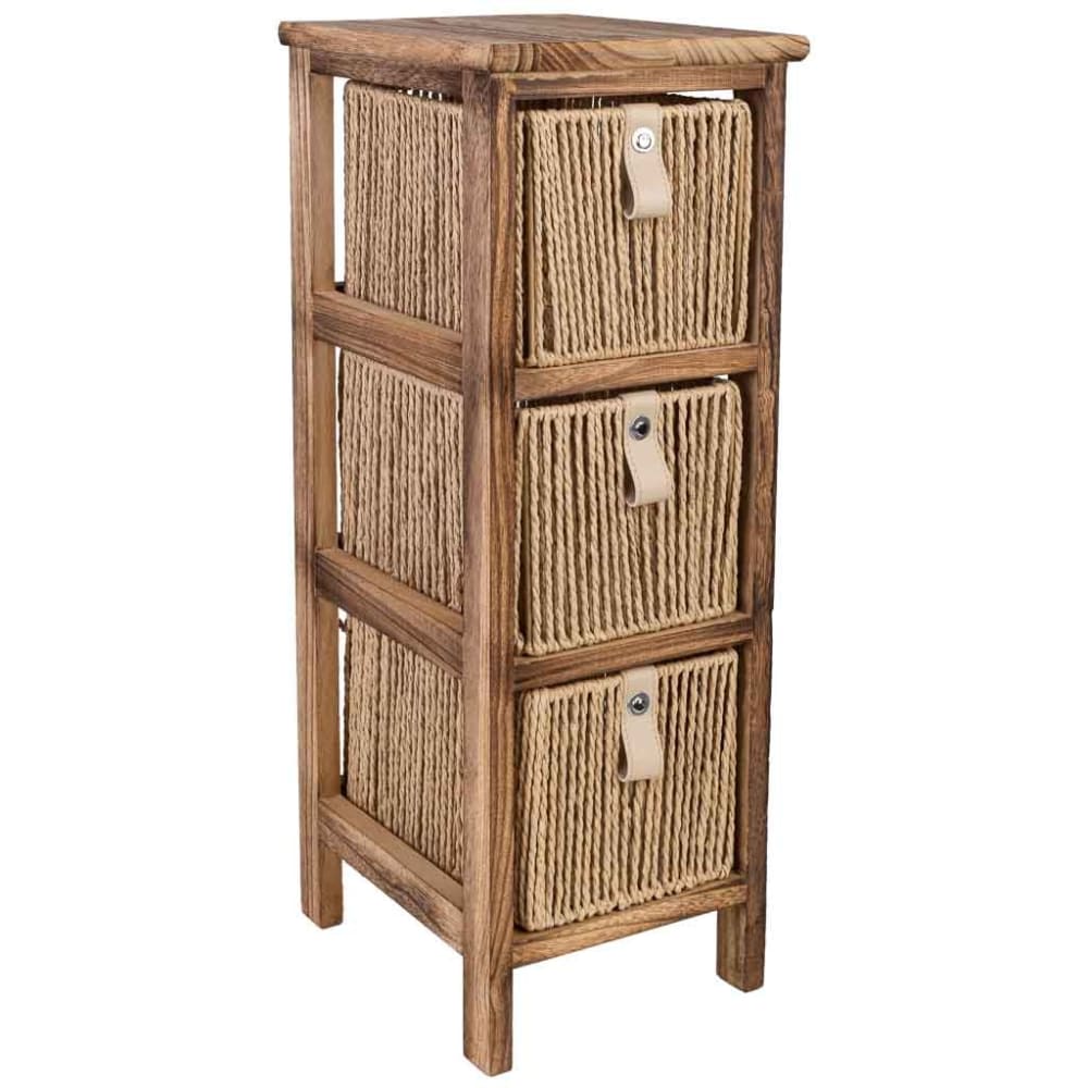 wohnli-moebel-suche-M26122156 Wohnli Möbelsuche - Kommode aus Holz 22x26x61 cm braun