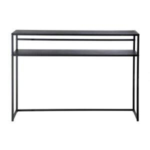 wohnli-moebel-suche-M26122582 Wohnli Möbelsuche - Schwarze Metall-Konsole L112 cm