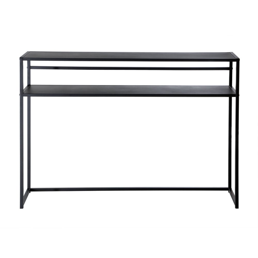 wohnli-moebel-suche-M26122582 Wohnli Möbelsuche - Schwarze Metall-Konsole L112 cm