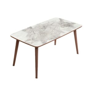 wohnli-moebel-suche-M26122595 Wohnli Möbelsuche - Couchtisch mit rechteckiger Platte in weißer Marmoroptik L100 cm