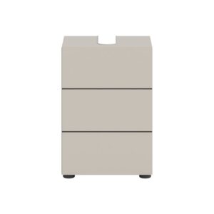 wohnli-moebel-suche-M26122611 Wohnli Möbelsuche - Waschbeckenunterschrank mit 1 Tür B38 cm - Kaschmir