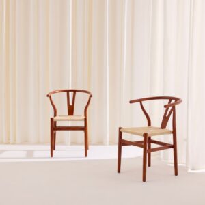 wohnli-moebel-suche-M26122819 Wohnli Möbelsuche - 2er-Set nussbaumfarbene Stühle mit Seilbespannung