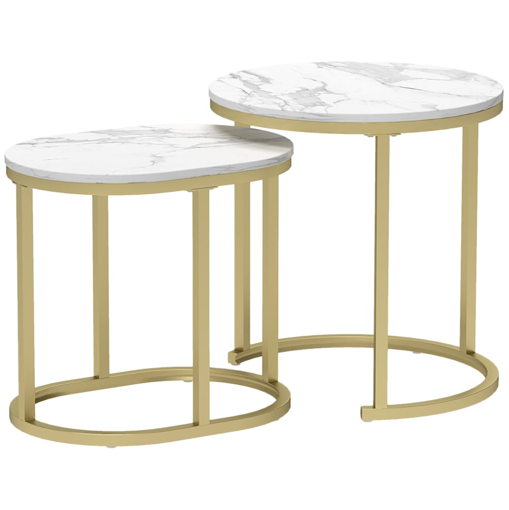 wohnli-moebel-suche-M26124769 Wohnli Möbelsuche - 2-teiliges Couchtisch-Set aus MDF stapelbar 60x36x43