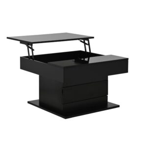 Wohnli Möbelsuche - Couchtisch aus Spanplatte mit Drehfunktion 70x70x45 cm