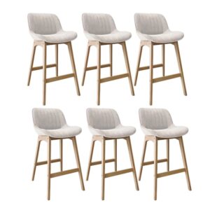wohnli-moebel-suche-M26125820 Wohnli Möbelsuche - Barhocker-Set Eiche & Cord-Samt H75cm