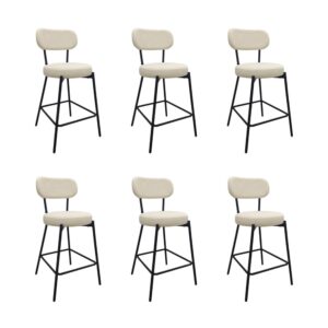 wohnli-moebel-suche-M26125822-1 Barhocker Kücheninsel Metall Cord H65cm 51x94x49cm Holz Beige Mob In Möbel Esszimmermöbel Barhocker