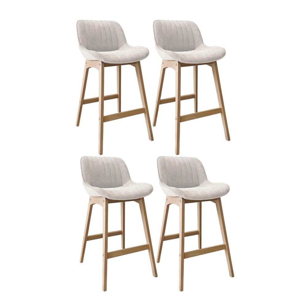 wohnli-moebel-suche-M26125825 Wohnli Möbelsuche - Barhocker-Set Eiche & Cord-Samt H75cm
