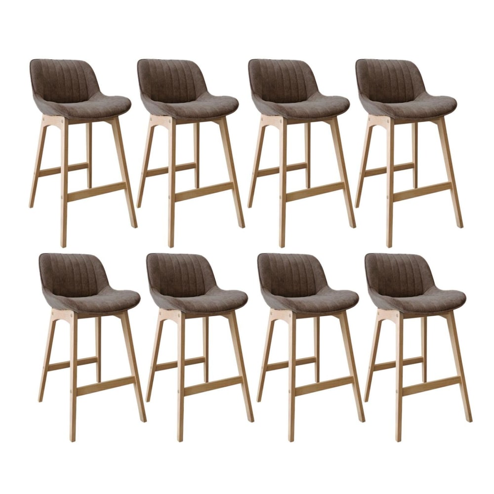 wohnli-moebel-suche-M26125829 Wohnli Möbelsuche - Barhocker-Set Eiche & Cord-Samt H75cm