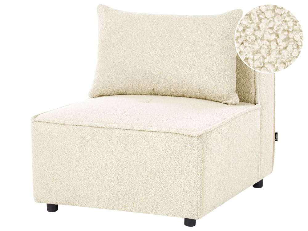 wohnli-moebel-suche-M26126062 Wohnli Möbelsuche - Sofaelement aus Bouclé