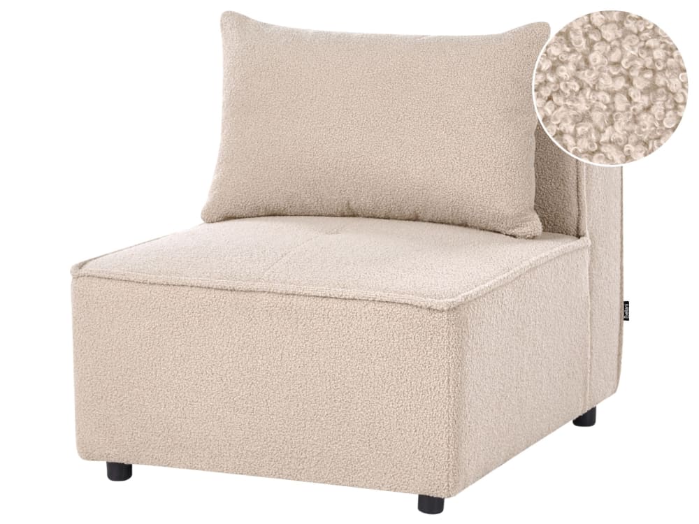 Wohnli Möbelsuche - Sofaelement aus Bouclé