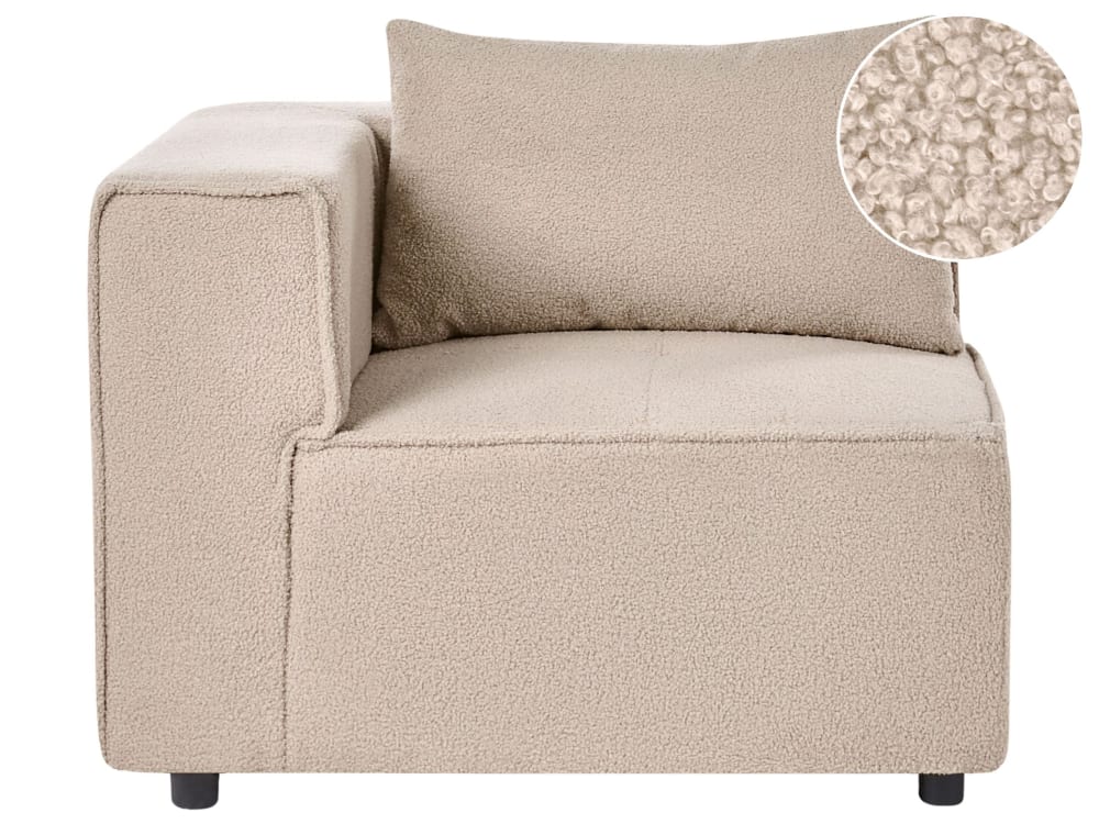 Wohnli Möbelsuche - Sofaelement aus Bouclé