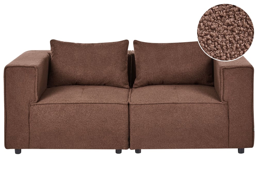 wohnli-moebel-suche-M26126091 Wohnli Möbelsuche - Modulsofa 2 Personen aus Bouclé