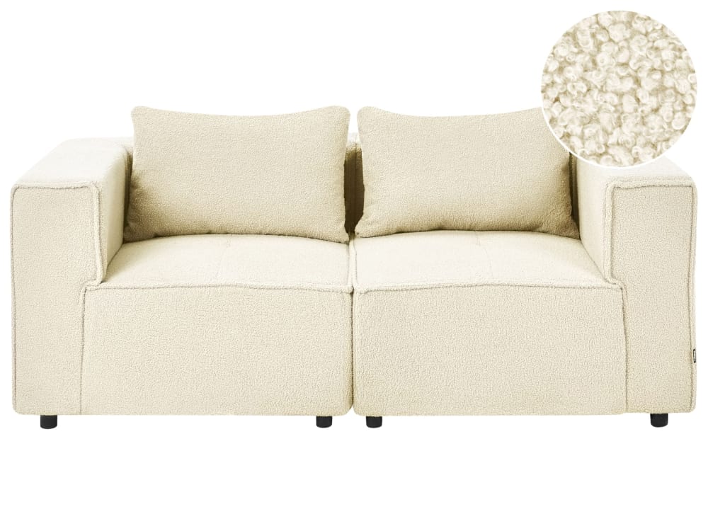 wohnli-moebel-suche-M26126118 Wohnli Möbelsuche - Modulsofa 2 Personen aus Bouclé