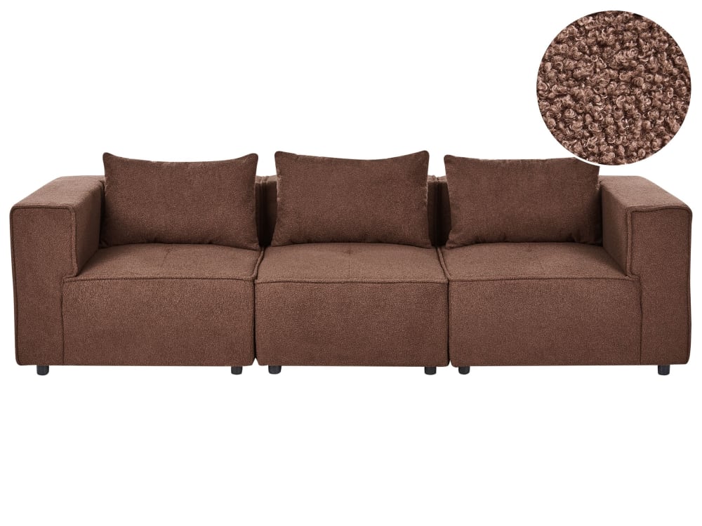 wohnli-moebel-suche-M26126120 Wohnli Möbelsuche - Modulsofa 3 Personen aus Bouclé