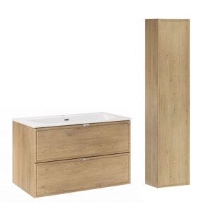 wohnli-moebel-suche-M26126862 Wohnli Möbelsuche - Waschtisch und Hängesäule 2 Schubladen