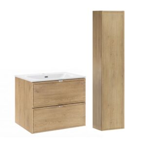 wohnli-moebel-suche-M26126895 Wohnli Möbelsuche - Waschtisch und Hängesäule 2 Schubladen