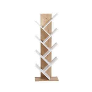 wohnli-moebel-suche-M26127347 Wohnli Möbelsuche - Bücherregal aus Holz ''Tuval 066'' - 46 x 22 x 129 cm - Eiche