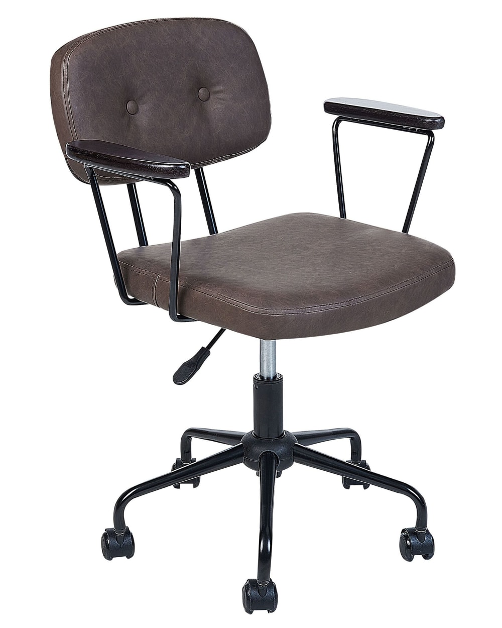 wohnli-moebel-suche-M26129845 Wohnli Möbelsuche - Schreibtischstuhl aus Kunstleder 77-87 cm