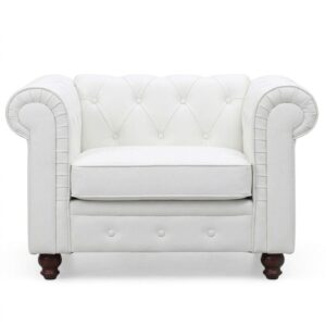 wohnli-moebel-suche-M26130396 Wohnli Möbelsuche - Großer Sessel Chesterfield Weiß