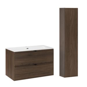 wohnli-moebel-suche-M26130419 Wohnli Möbelsuche - Waschtisch und Hängesäule 2 Schubladen