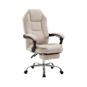wohnli-moebel-suche-M26130684 Wohnli Möbelsuche - Bürostuhl drehbar höhenverstellbar aus Stoff creme