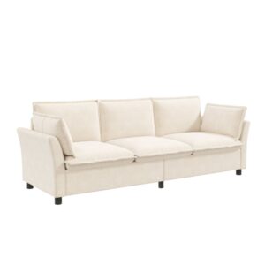 wohnli-moebel-suche-M26131484 Wohnli Möbelsuche - 3-Sitzer Sofa aus Chenille mit Kissen 220x81x87 cm
