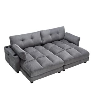 wohnli-moebel-suche-M26131624 Wohnli Möbelsuche - 2-Sitzer-Sofa aus Cord teilbar 224x140x81 cm