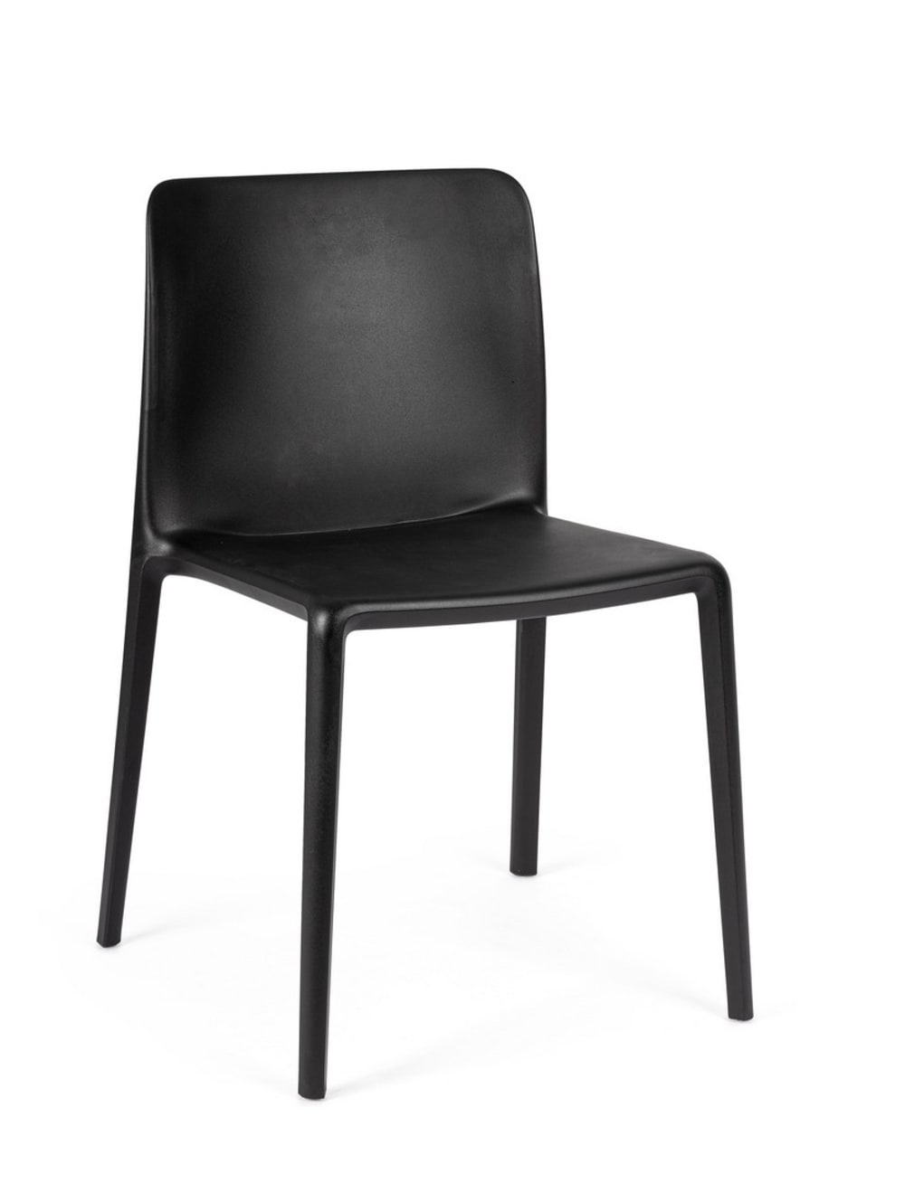 wohnli-moebel-suche-M26133898 Wohnli Möbelsuche - Set mit 2 schwarzen Esszimmerstühlen aus Stahl und Polypropylen