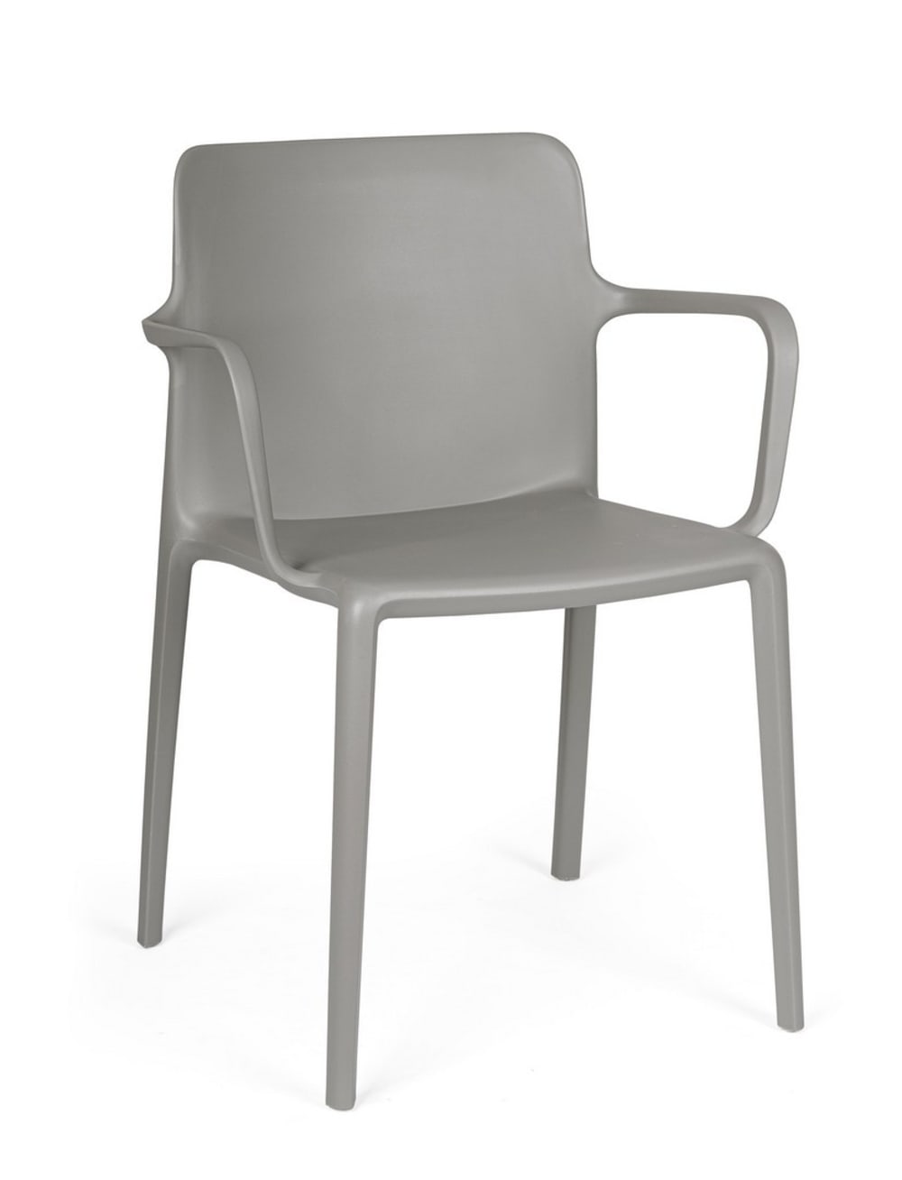 wohnli-moebel-suche-M26133971 Wohnli Möbelsuche - Esszimmerstuhl aus grauem Stahl und Polypropylen