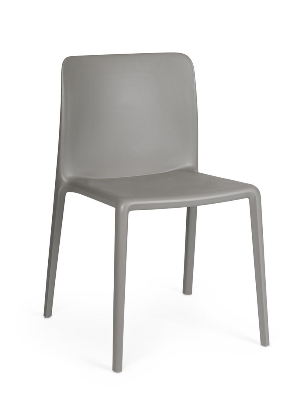 wohnli-moebel-suche-M26133996 Wohnli Möbelsuche - Esszimmerstuhl aus grauem Stahl und Polypropylen