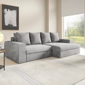 wohnli-moebel-suche-M26138467 Wohnli Möbelsuche - 3-Sitzer-Ecksofa rechts Kiefernholz Hellgrau