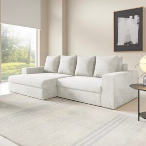 wohnli-moebel-suche-M26138884 Wohnli Möbelsuche - 3-Sitzer-Ecksofa links Kiefernholz Cremefarben